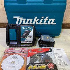 中古 マキタ　HS471D 18V  マルノコ　セット　黒