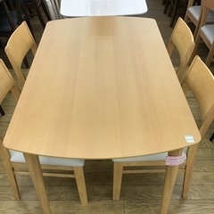 KK-97【ご来店頂ける方限定】新入荷 アウトレット ダイニング5点セット 