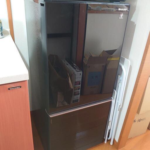 ✨決定しました✨SHARP　イオン・プラズマクラスター　冷蔵庫　人気のブラックです✨