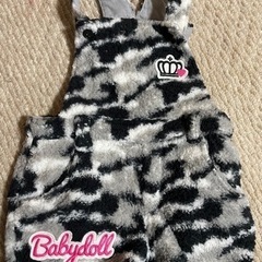 BABYDOLL ふわふわサロペット 