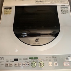 あげます　葛飾区　シャープ 5.5キロ　洗濯乾燥機 2009年製　無料