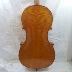 メンテ済み 鈴木バイオリン 美品中古 極上虎杢 4/4 チェロ 2014年 No76 未使用 弓 ケース 状態良好 新品本体価格52万円 国産製造品 弦新品交換済み 状態良好 愛知県清須市 手渡し 試奏可能 全国発送対応 中古チェロ 管理8719
