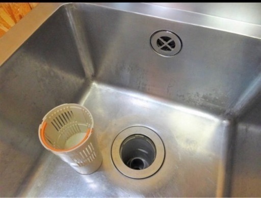 563-0）ステンレス/業務用/一槽シンク/1槽シンク/W450×D600×H800mm