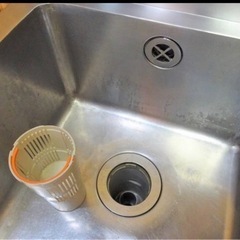 (563-0）ステンレス/業務用/一槽シンク/１槽シンク/W450×D600×H800ｍｍ/ＢＧあり♪/店舗/飲食店などに♪