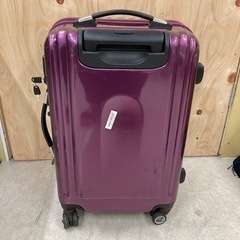 スーツケース　紫