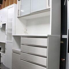 ニトリ キッチンボード Nポスティア120KB WH ホワイト NITORI 食器棚 