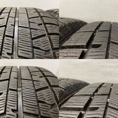 【YOKOHAMA ice GUARD iG50 PLUS 215/55R16】スタッドレス【audi A4 純正ホイール 16インチ 7J5HPCD112+46】バリ溝　(VTP464) クレジットカード QRコード決済可能