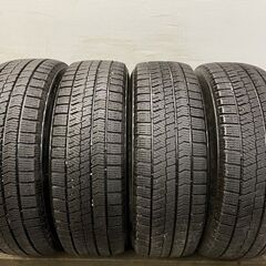 BS BLIZZAK VRX2 195/65R15 15インチ スタッドレス 4本 2018年製 バリ溝 カローラスポーツ インプレッサG4 ノア等　(VTH478) クレジットカード QRコード決済可能