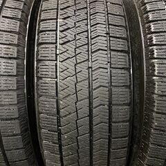 BS BLIZZAK VRX2 195/65R15 15インチ スタッドレス 4本 2018年製 バリ溝 カローラスポーツ インプレッサG4 ノア等　(VTH478) クレジットカード QRコード決済可能