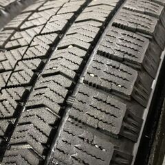 BS BLIZZAK VRX2 195/65R15 15インチ スタッドレス 4本 2018年製 バリ溝 カローラスポーツ インプレッサG4 ノア等　(VTH478) クレジットカード QRコード決済可能