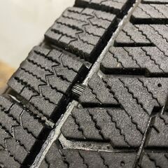 BS BLIZZAK VRX2 195/65R15 15インチ スタッドレス 4本 2018年製 バリ溝 カローラスポーツ インプレッサG4 ノア等　(VTH478) クレジットカード QRコード決済可能