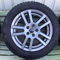 15インチのO.Z　MSWホイールスタッドレスタイヤ4本セット、１８５／６０Ｒ１５アウディなどに、取り付け無料