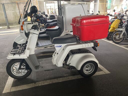 即時走行可能！】ホンダ ジャイロX ※リアボックス付き