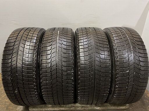 ミシュラン スタッドレス 225/55R17 溝有 4本組 24fm.ps