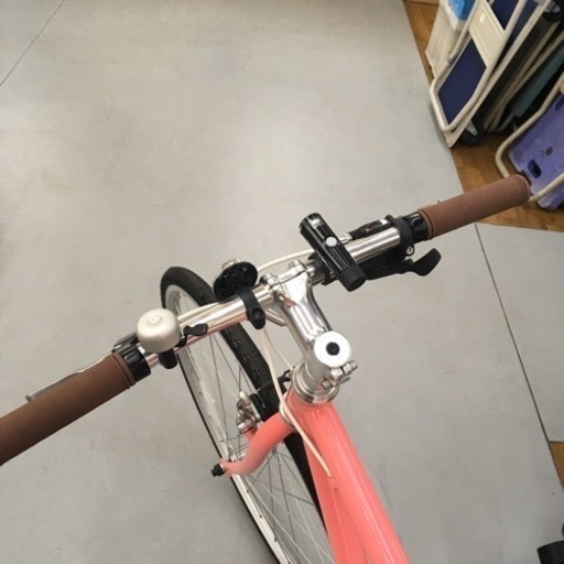 S370　クロスバイク　WEEKEND　ウィークエンド　7段　ピンク