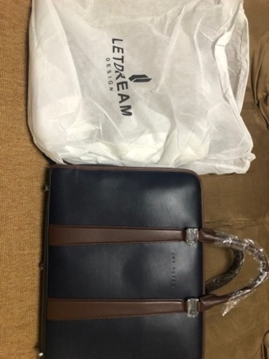 LETDREAM ビジネスバッグ　本革　ほぼ新品