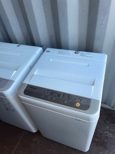 No.1197 Panasonic 6kg洗濯機　2018年製　近隣配送無料