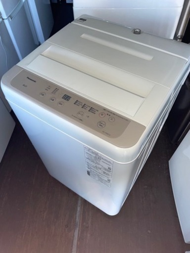No.1202 Panasonic 6kg洗濯機　2021年製　近隣配送無料