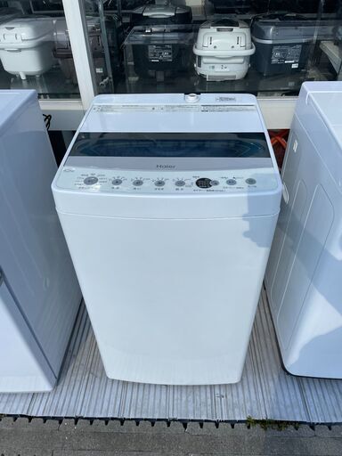 洗濯機（4.5K）ハイアール　JW-C45D　2019年製