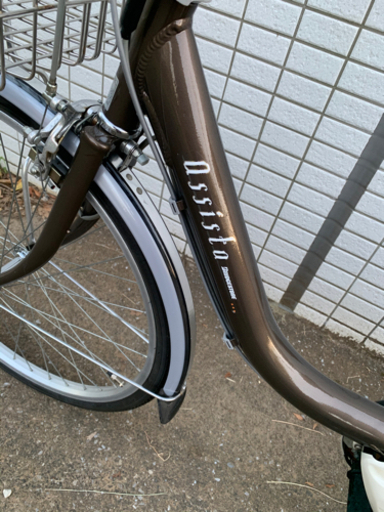 ブリジストン assista 前タイヤ新品 電動アシスト自転車