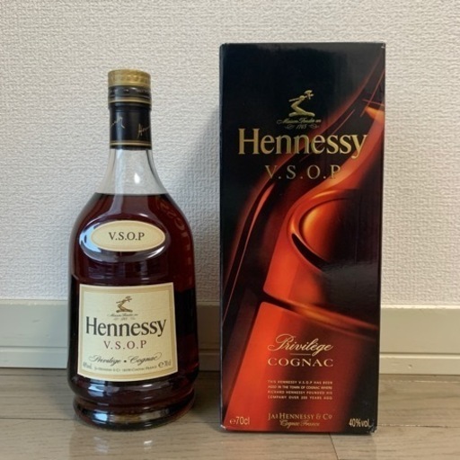 Hennessy  ブランデー　お酒　未開封
