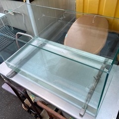 ガラスの水槽　W900×H450×D450 中古