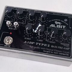 【ALBIT A1BP TYPE Ⅱ】ベースプリアンプ販売中！