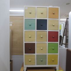 値下げしました。】ジモティ来店特価!!! カラフルなチェスト J-42