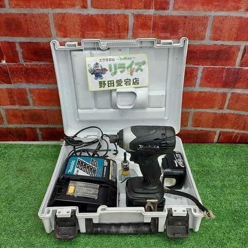 マキタ TD134DX2 インパクトドライバー【リライズ野田愛宕店】【店頭取引限定】【中古】【管理番号：IT8N563R5OPC】