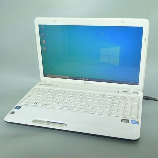 新品SSD ホワイト 東芝 ノートパソコン 中古良品 15型 TOSHIBA dynabook T350/36AW Core i5 4GB DVDマルチ 無線 Windows10 Office