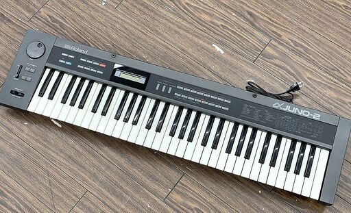 【驚きの値段】 札幌 引き取り ローランド αJUNO-2 シンセサイザー JU-2 キーボード/電子ピアノ 動作品 鍵盤楽器、ピアノ