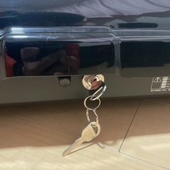 完了  INNO BRQ55BK ルーフボックス　ブラック　左開き　中古美品