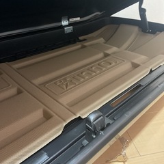 完了  INNO BRQ55BK ルーフボックス　ブラック　左開き　中古美品