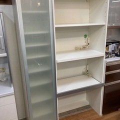 レンジボード 幅120cm ホワイト 中古