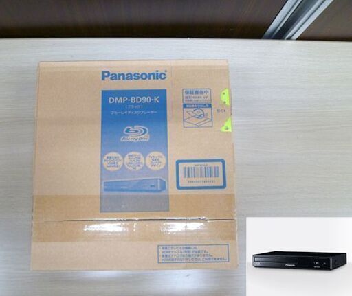 新品 Panasonic ブルーレイディスクプレーヤー DMP-BD90-K ブラック コンパクトサイズ BD/DVD/CD/USB再生 苫小牧西店