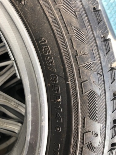 スバル　R2  スタッドレスホイールセット