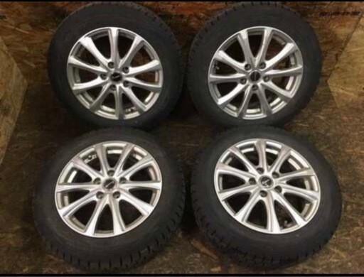 「かわいい～！」 ダンロップ (195/ 60R16) スタッドレス4本  16インチ 6.5J5 その他