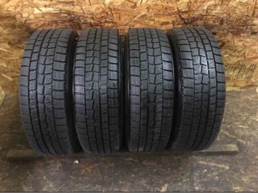 ダンロップ (195/ 60R16) スタッドレス4本  16インチ 6.5J5