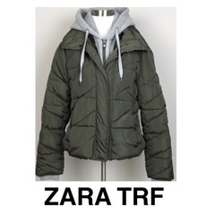 【ZARA TRF】 パフジャケット ダウンジャケット ブルゾン