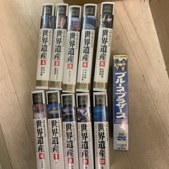 VHS 世界遺産　ブルースブラザーズ　ビデオテープ