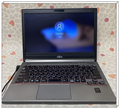 送料無料 日本製 ノートパソコン 中古良品 13.3型 FUJITSU 富士通 E734/K 第4世代 Core i5 16GB DVDマルチ 無線 Bluetooth Windows10 Office