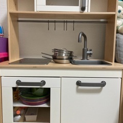 【ネット決済】IKEA おままごとキッチン　鍋・フライパン