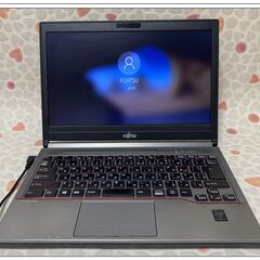 新店 新品SSD Win10搭載 高性能 中古良品 13.3型 Fujitsu 富士通 E734