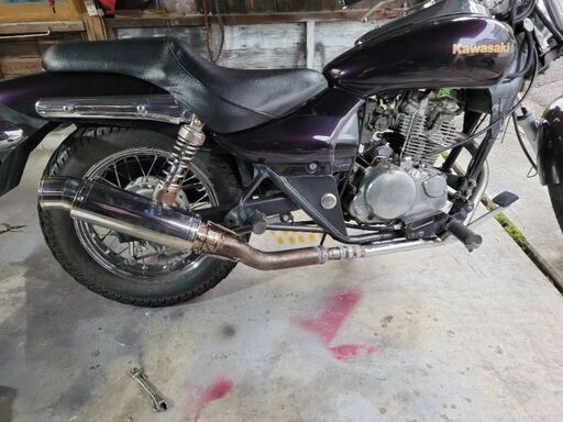 値下げしましたカワサキエリミネーター125(１型)規制前 値下げしましたカワサキエリミネーター125(1型)規制前