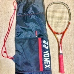 【ネット決済・配送可】ソフトテニスラケット　YONEX ナノフォ...