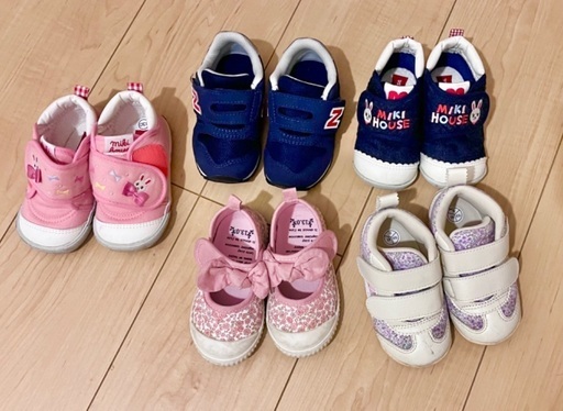 現金可 子供靴 12.5〜13cm 5足まとめ売り