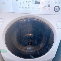 【ネット決済】【引き取り限定】ドラム式洗濯乾燥機　ES-V540