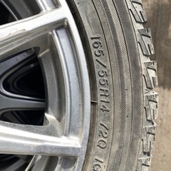 取引中です！165/55R14 YOKHAMA ice GUARD iG50 4本セット