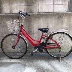JUNK  電動自転車　YAMAHA  PAS  CITY