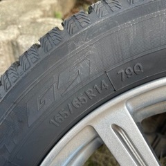 スタッドレスタイヤホイールセット　165/65/14 4本